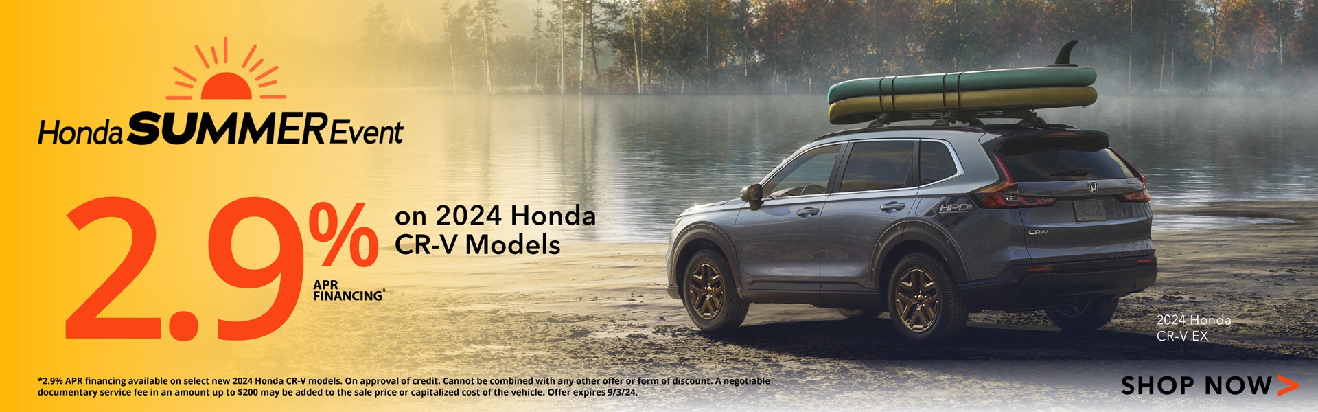 2024 Honda CR-V APR Offer